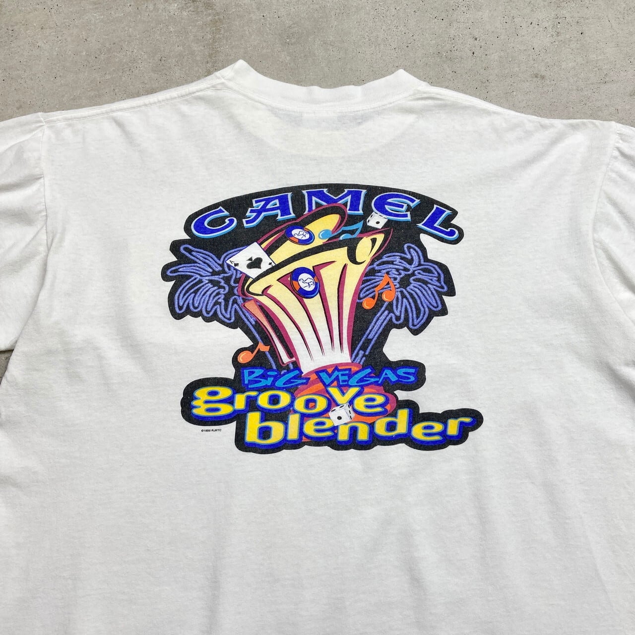 90年代 CAMEL キャメル タバコ アドバタイジングプリントTシャツ ポケT