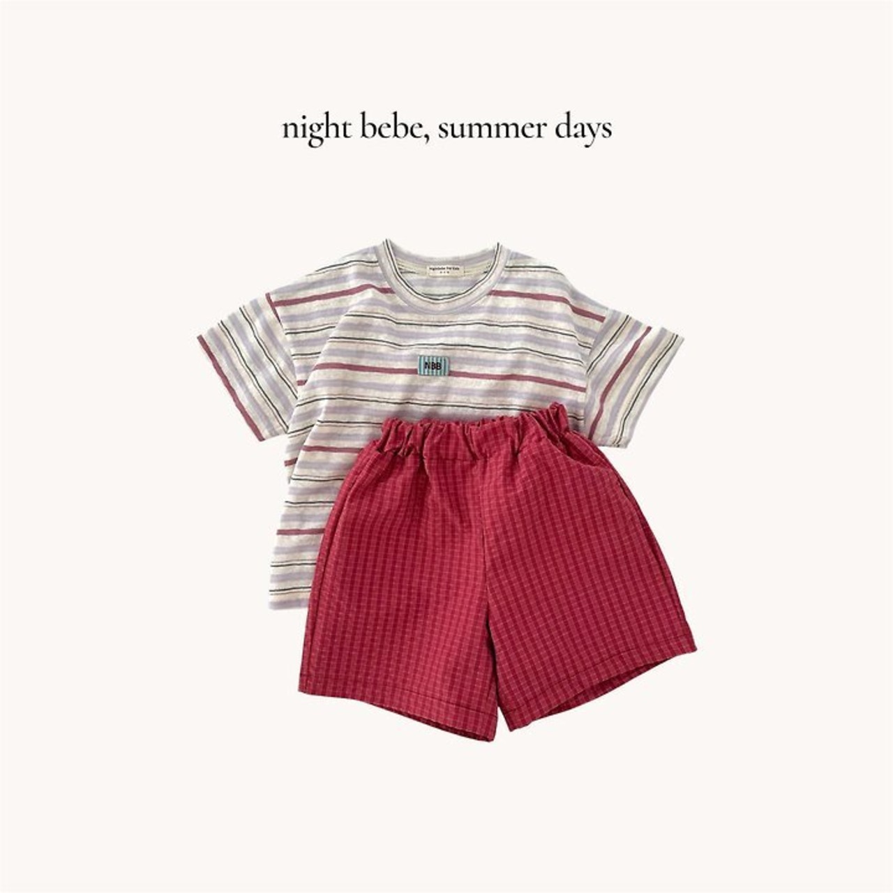 【取寄/韓国直送】Nightbebe  26/SM ハイディレギンス ｜夏服｜韓国子供服