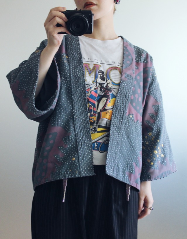 KIMONO FABRIC/SASHIKO TOPS | 飾人-shokunin-