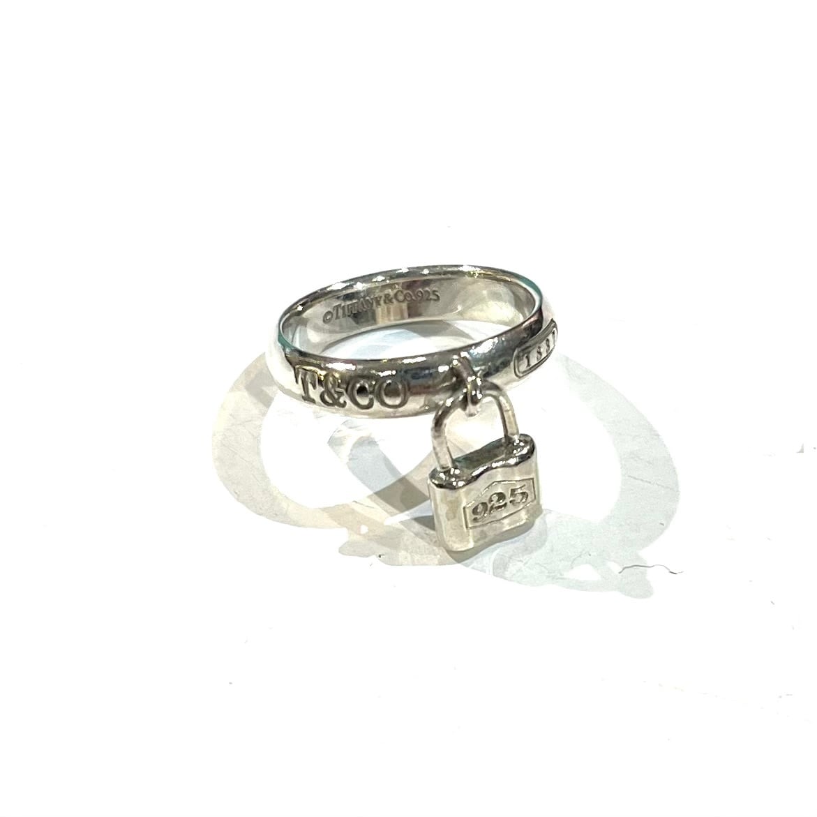 TIFFANY＆CO】【10号 】2376 1837 ティファニー ロックチャーム リング