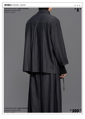 RFDRFD 26AW フラップラペル ドウギジャケット（セットアップ可能）