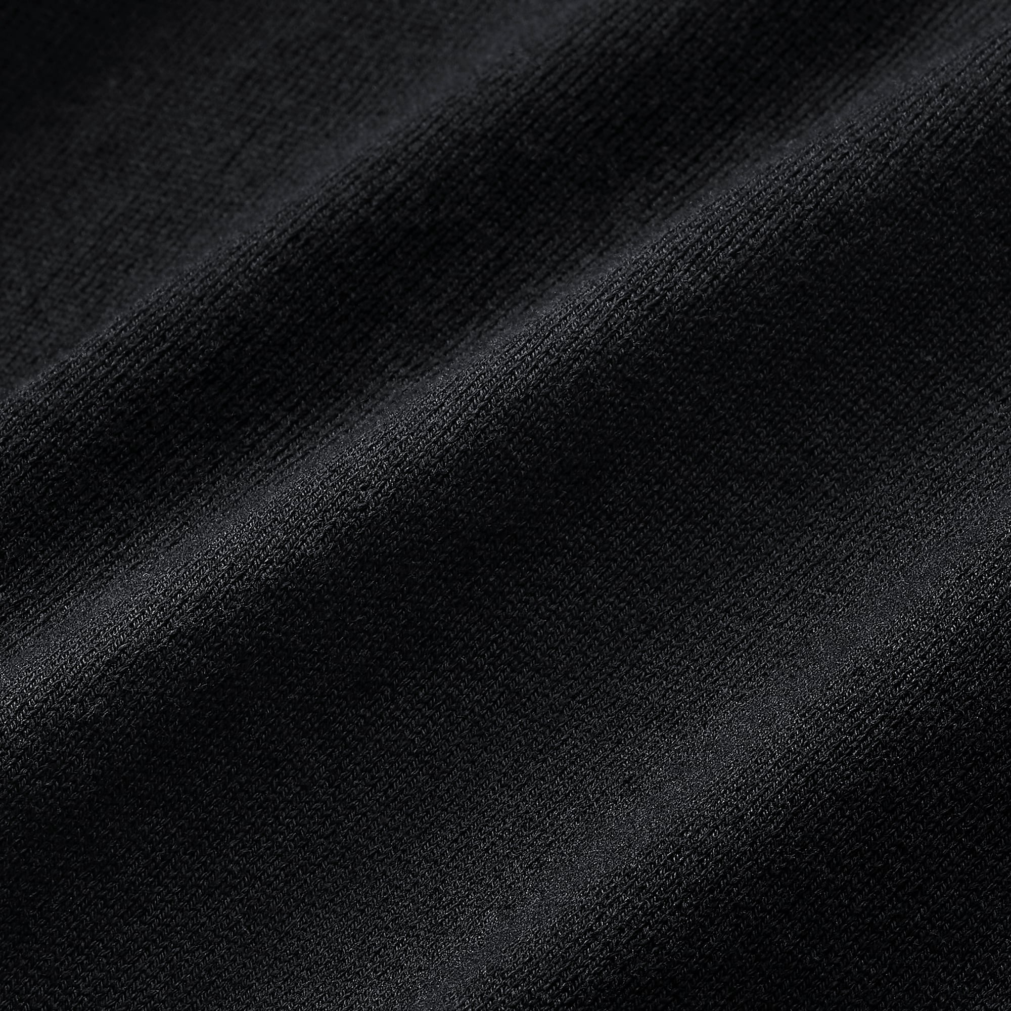 everyone コットンシルクハイゲージニットクルーセーター　黒　L everyone cotton silk high gauge knit crew sweater (NAVY) | everyone