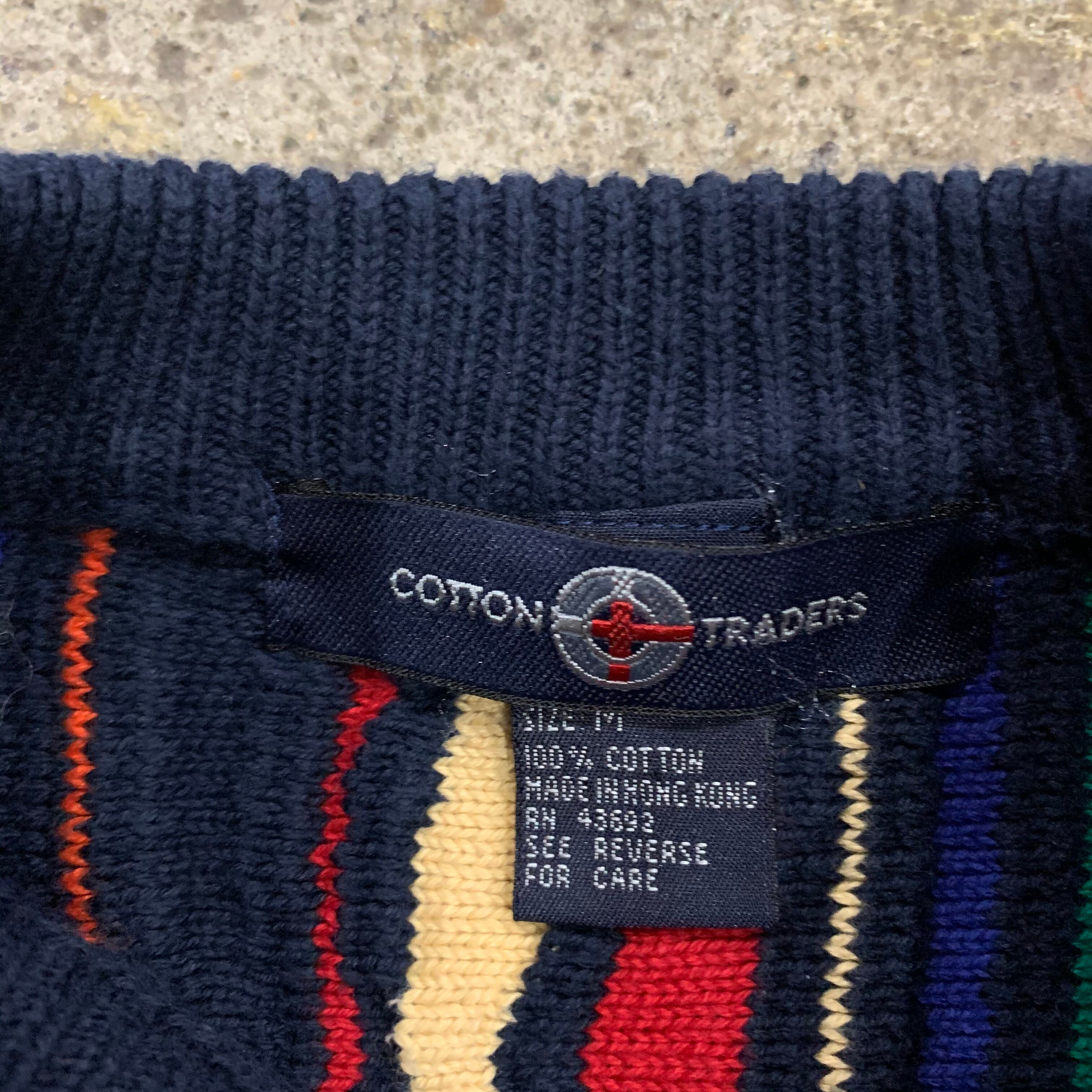 old COTTON TRADERS 3D knit | What