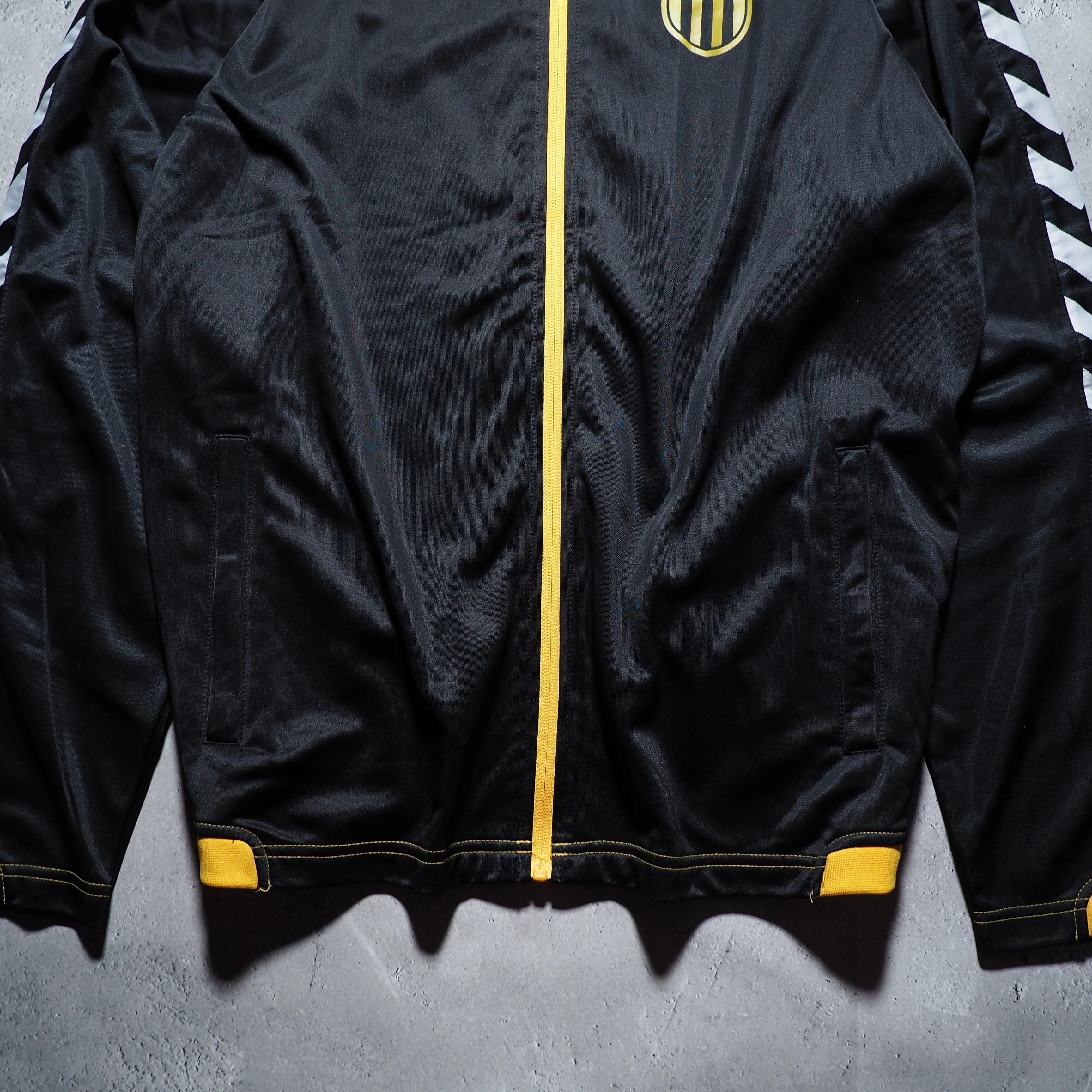 ” hummel ” Corporate logo printed Black track jacket