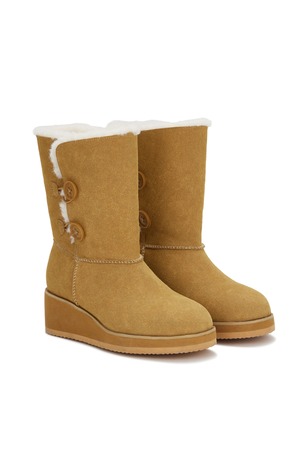 [DEINET] FAUX FUR WALKER IN CAMEL 正規品 韓国ブランド 韓国通販 韓国代行 韓国ファッション デイネット ダイニット 日本 店舗