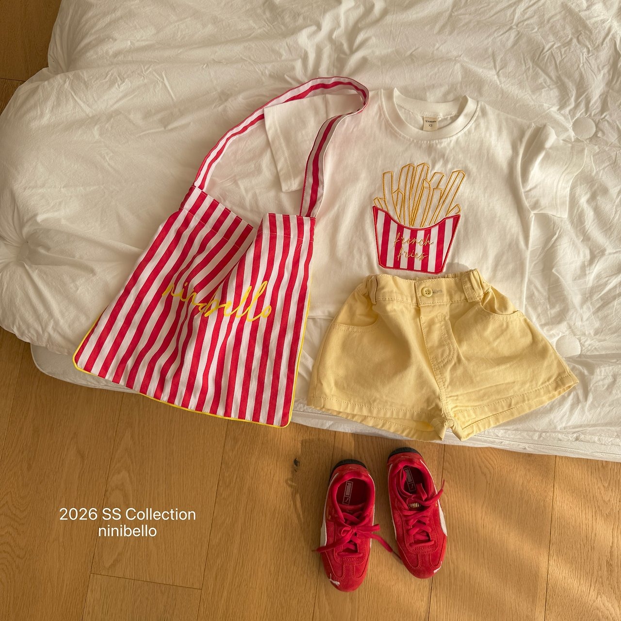 [ninibello] Toyhaf Pants / [니니벨로] 토이하프팬츠