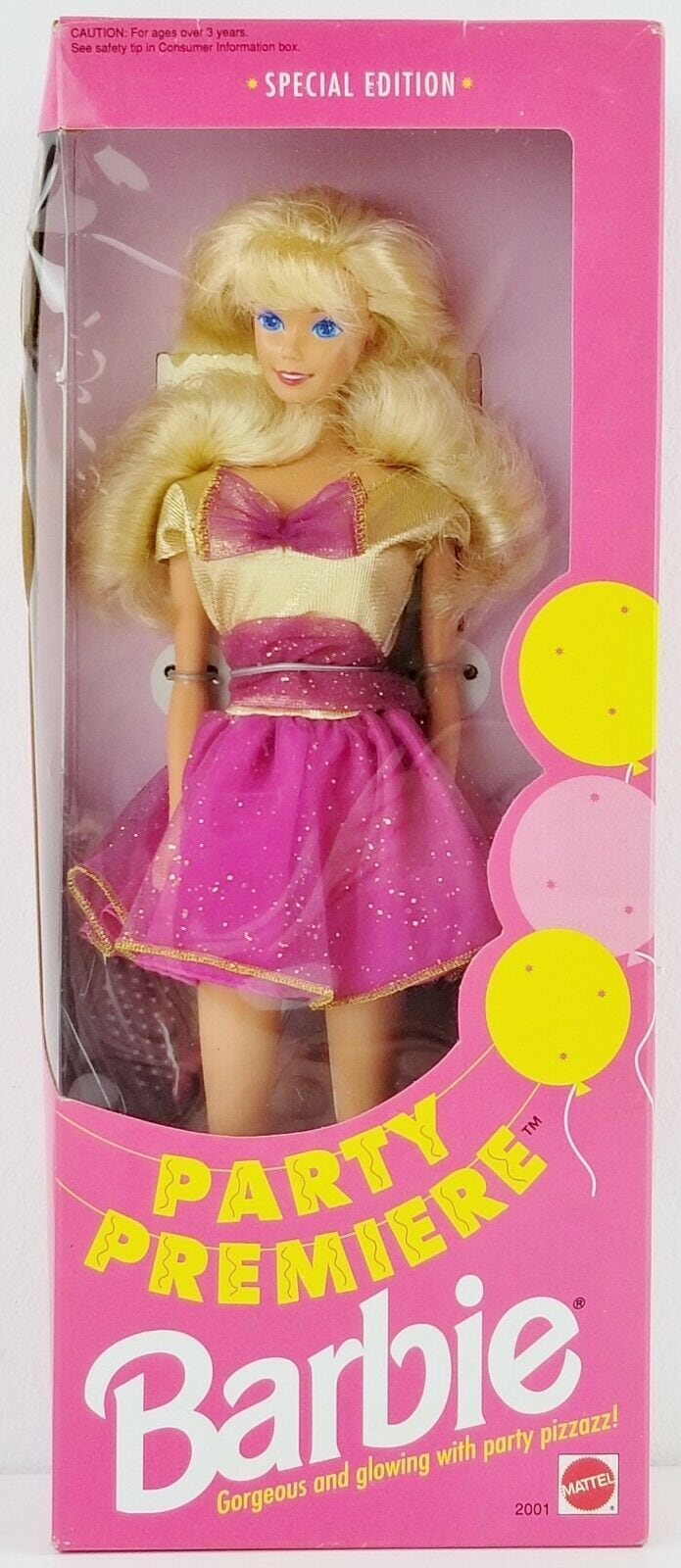 90s バービー人形 US版 パーティードレスアップ バービー マテル社 / Barbie Party Premiere Special  Edition 1992 Mattel | THE PUPPEZ☆e-shop　/ ザ　パペッツ松本-WEBショップ powered by BASE