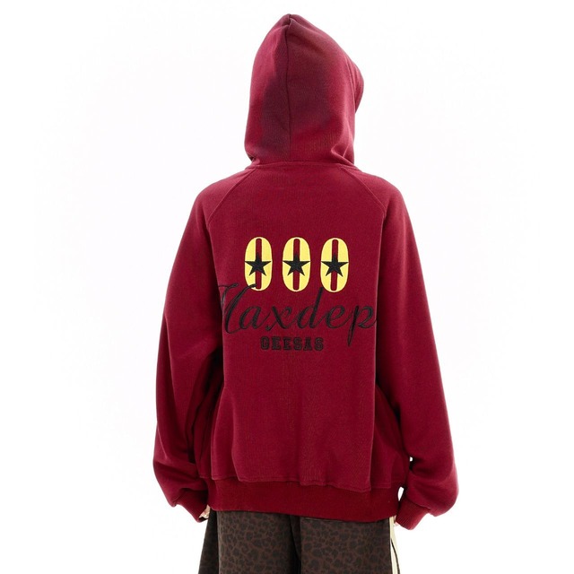 エンブレムデザインスポーツミックスパーカー 2col   R02751