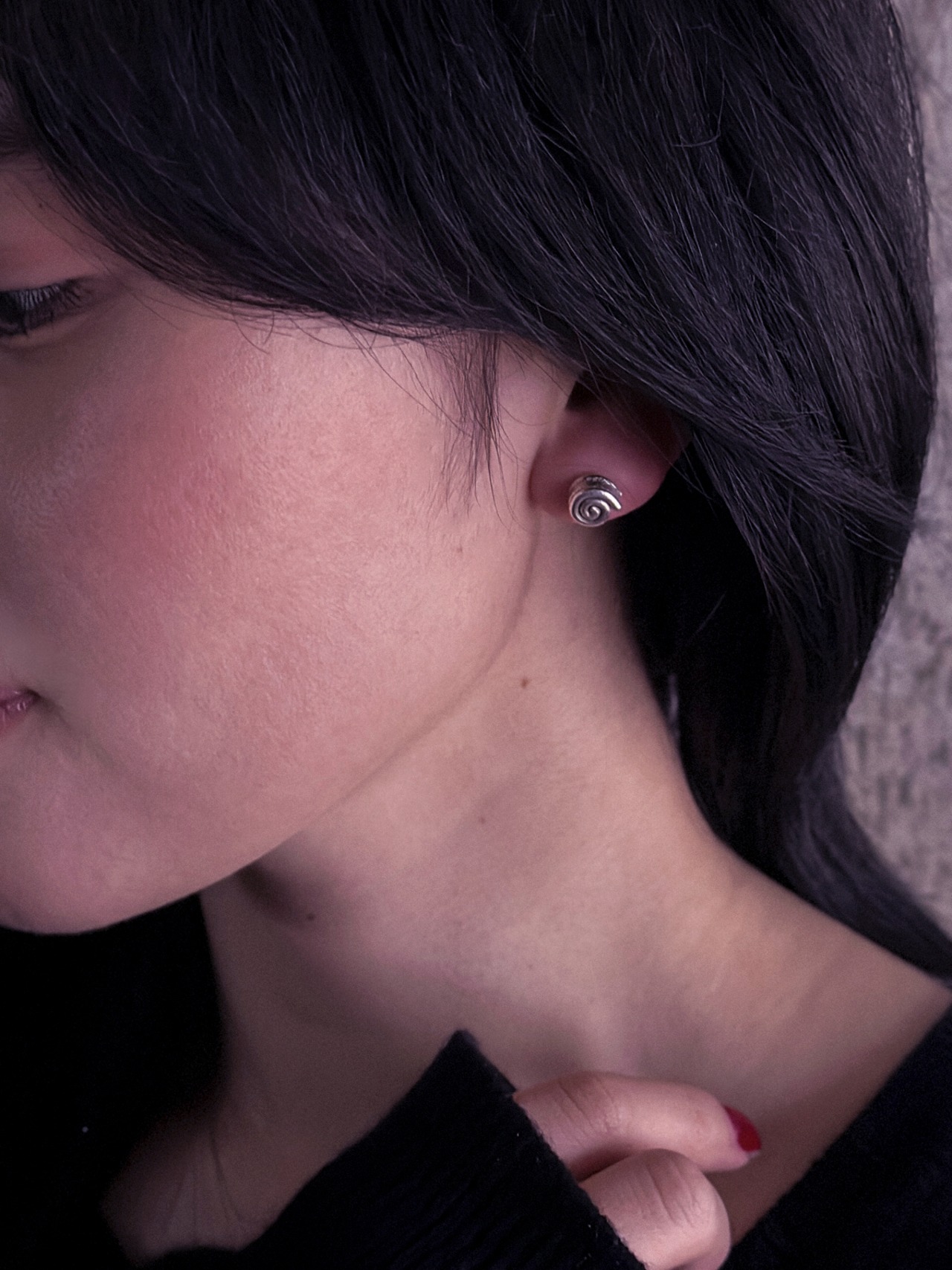 Karen tribe／Silver pierce (E02)