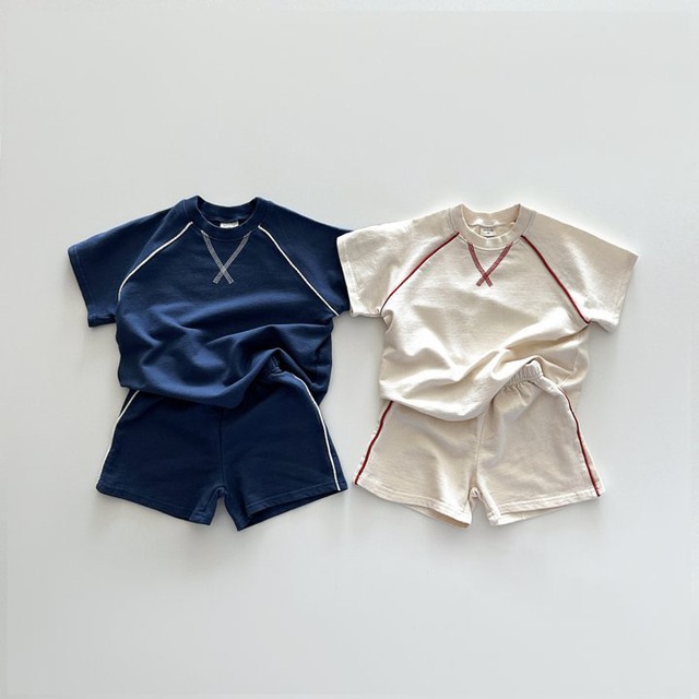 【BABY&KID】カジュアルサマーセットアップ