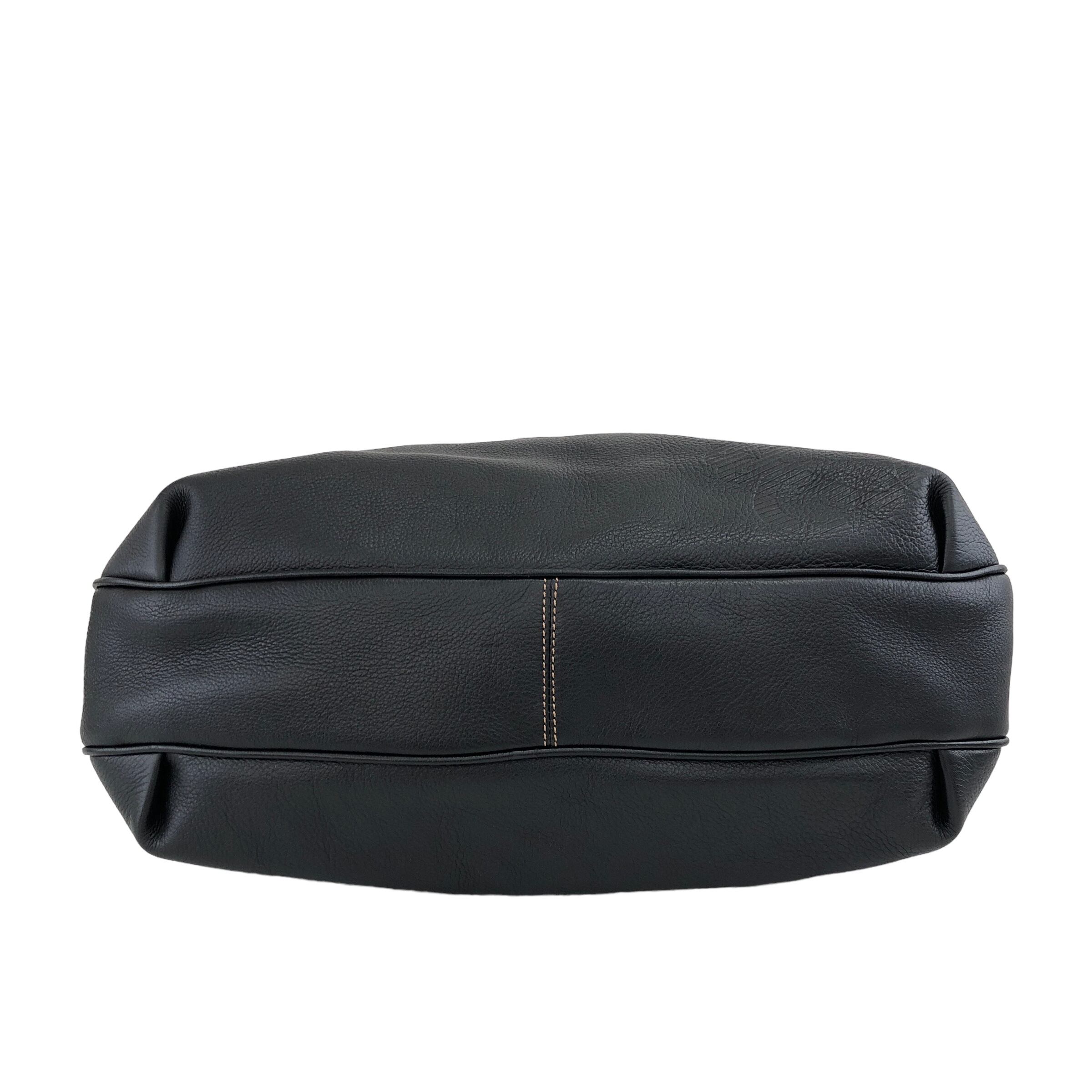 LOEWE ロエベ アナグラム 巾着 ショルダーバッグ ブラック vintage