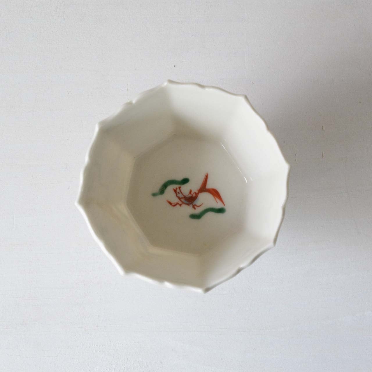 宮田竜司 呉須赤江 面取 稜花 高杯（26-018） | MIGO LABO