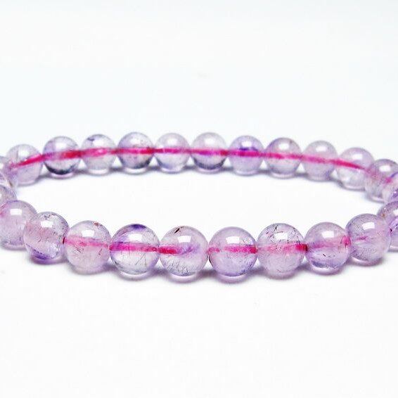 スーパーセブン ブレスレット セイクリッドセブン 7mm 一点物 メール便可 [M便 1/10] 111-46802