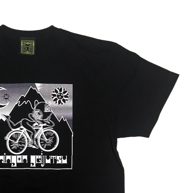 神眼芸術『Go Cycling』T-shirt (illusion Ver.)