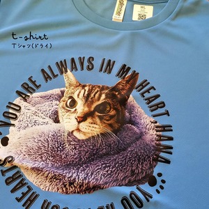 猫さん☆ドライＴシャツ（速乾･吸汗･UPF20）