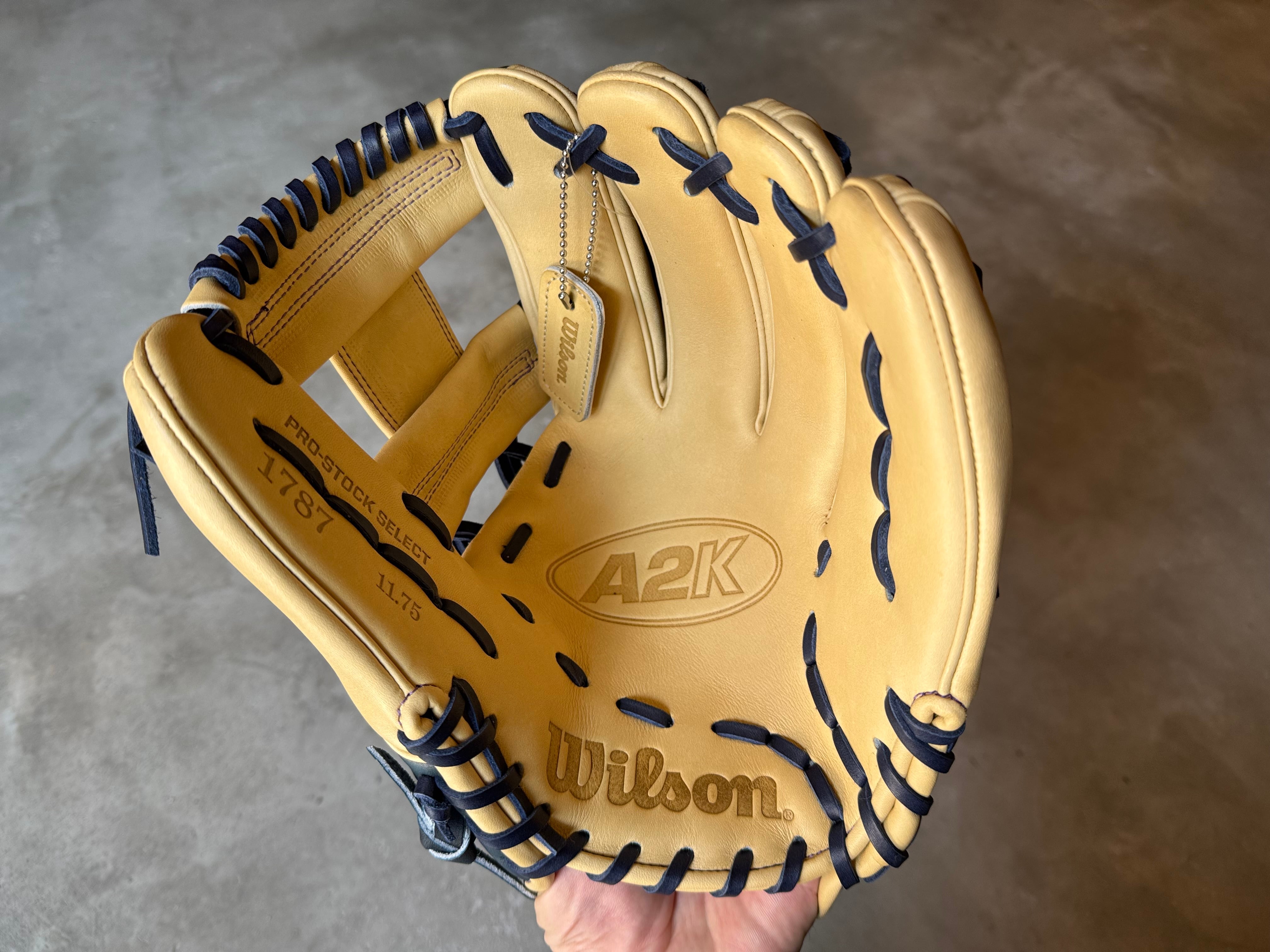 A2K for JAPANシリーズ【Wilson】硬式用グローブ 1787型 ［Wilson直伝
