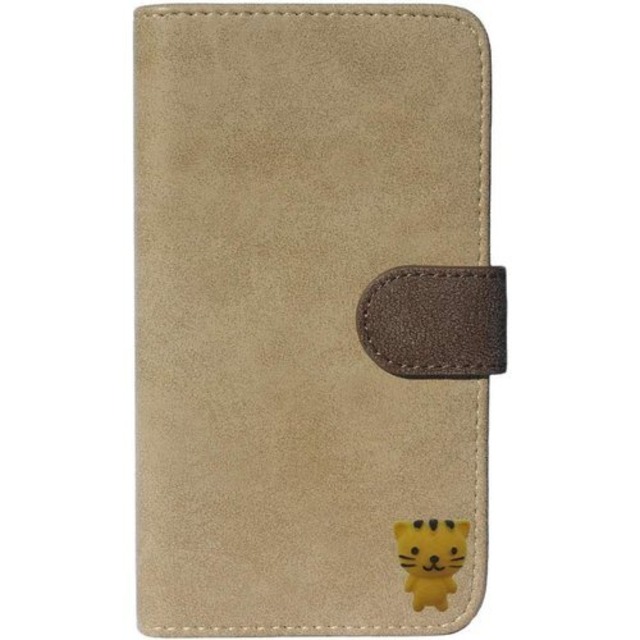 ロゼ Rosee apple iPhone7 ケース iPhone7 カバー アイフォン7 ケース iPhone7 手帳型ケース iphone 7 スマホケース iphone 7 手帳型カバー SIM無配合 スマホケース 全機種対応 ネコ 猫 虎 トラ アクセサリー 可愛い 国内生産 Light Brown 61