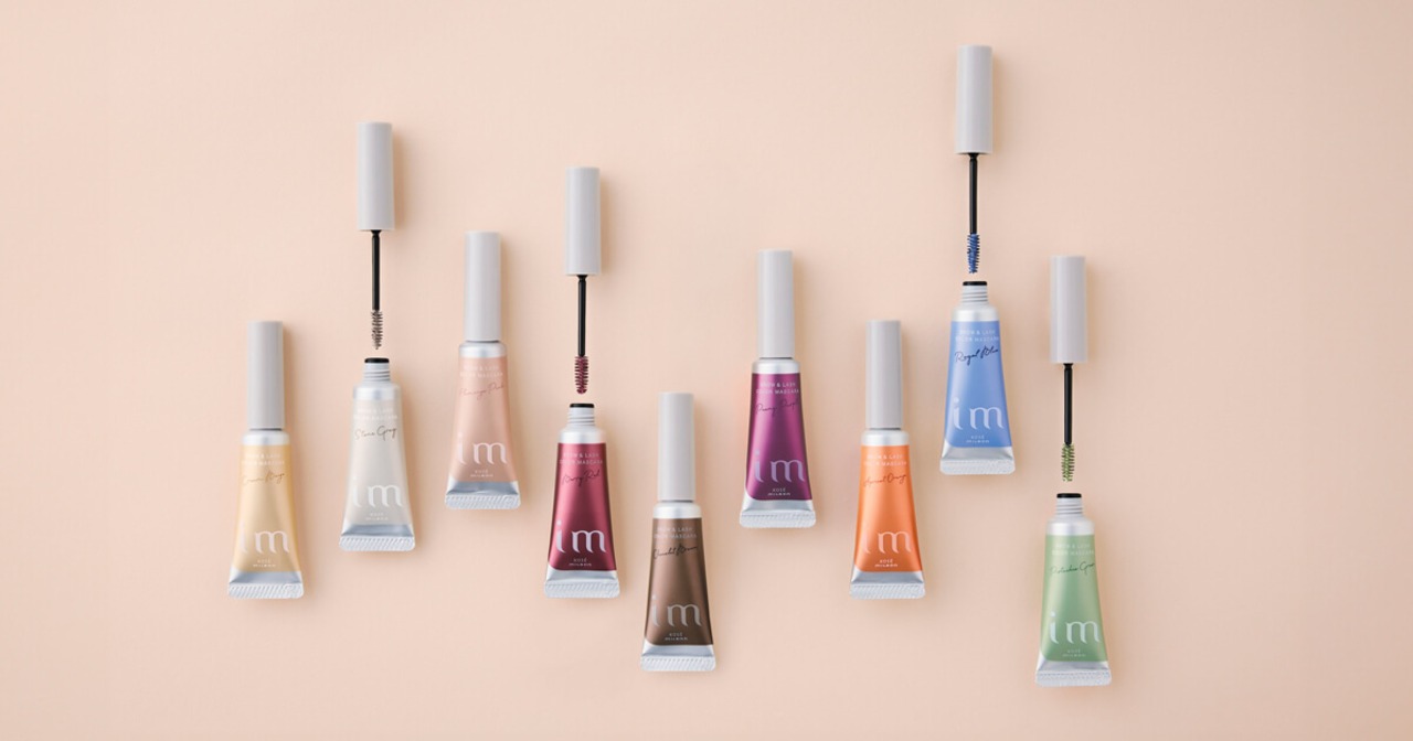 ミルボン　im　アイエム　ブロウ＆ラッシュ　カラーマスカラ ストーングレー