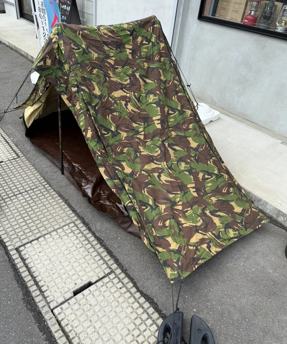 軍幕 ダッチアーミーテント DPMカモ オランダ軍 | ヴィンテージ