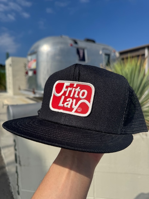Deadstock "FRITO LAY" Mesh Trucker Hat /Black
