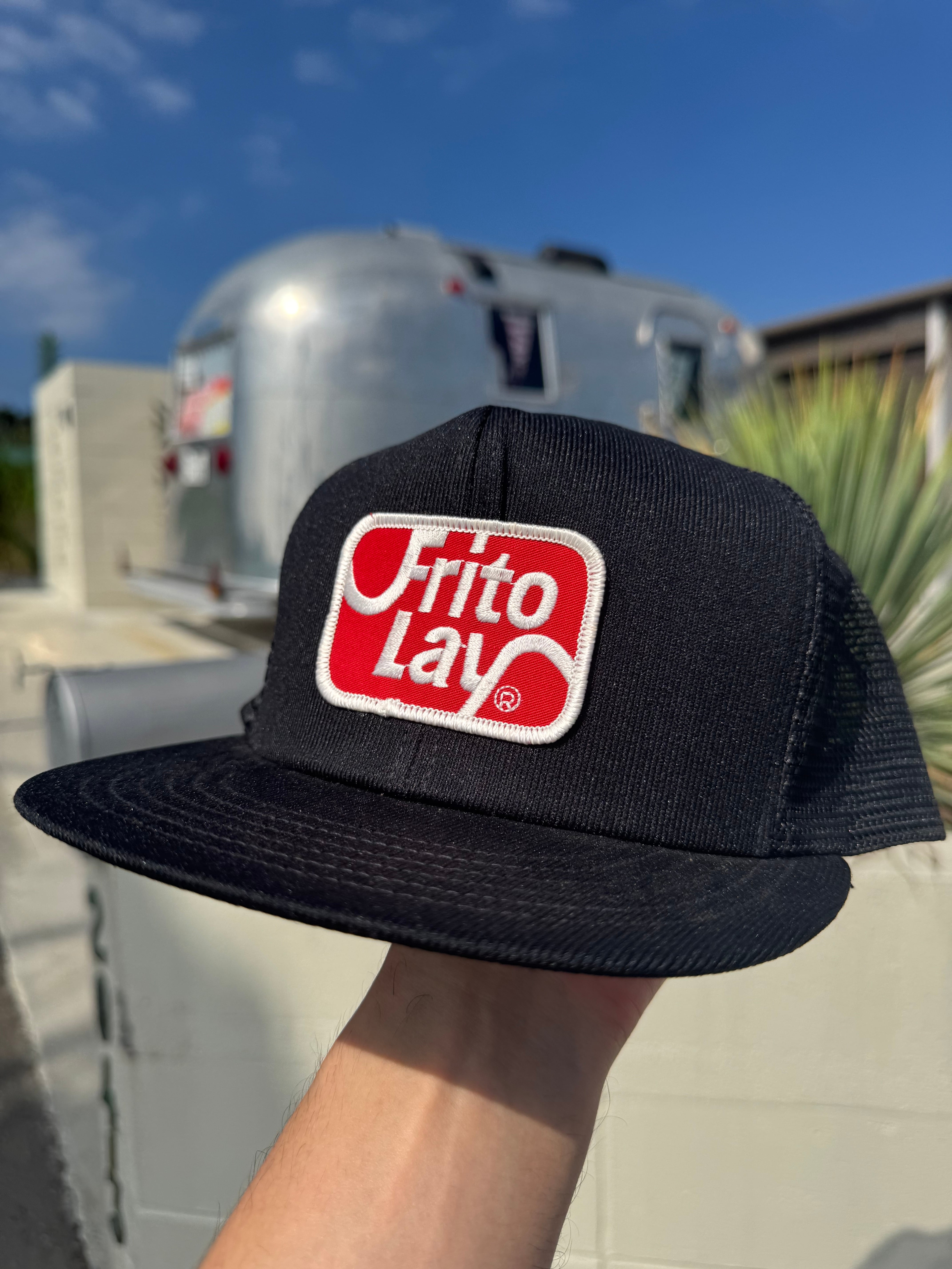 Deadstock "FRITO LAY" Mesh Trucker Hat /Black