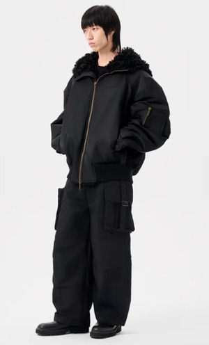 【25AW】Feng Chen Wang フェンチェンワン / Nylon Oversized Padded Jacket