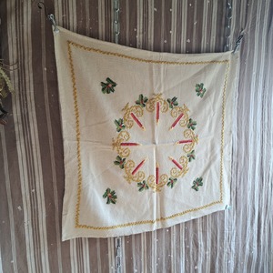 ヨーロッパ 刺繡クロス used [508121]