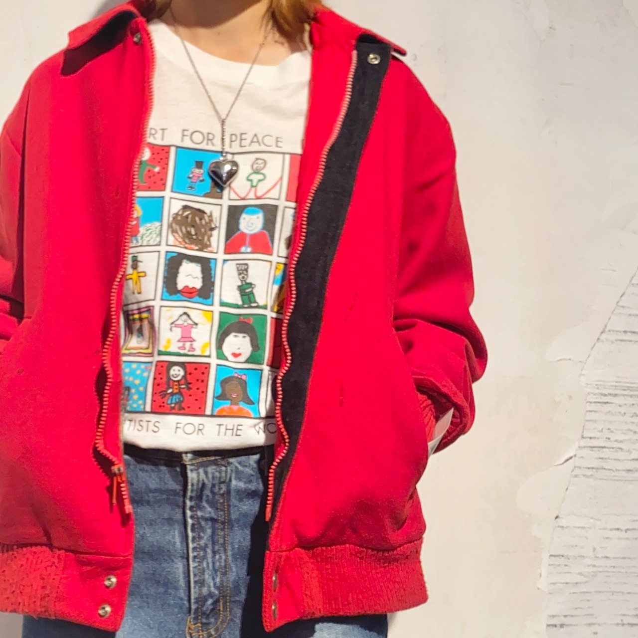80s WOOLRICH / ウールリッチ USA製 ウールジャケット サイズM 