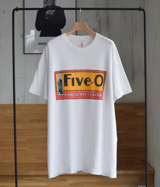 VINTAGE 80s T-shirt -FIVE-O-