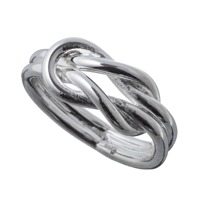 ELR0015Sノットシルバーリング  Silver jewelry