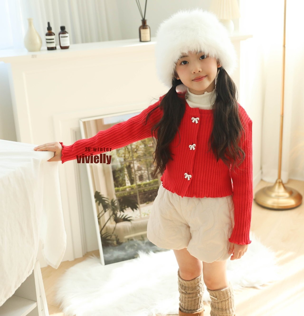 vivielly［取寄］merry cardigan 26winter