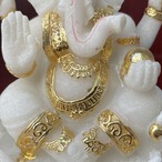 ガネーシャ 置物 白 ホワイト バリ おしゃれ バリ島 ガーデン インド 仏像 お土産 ギフト  樹脂  高さ12cm