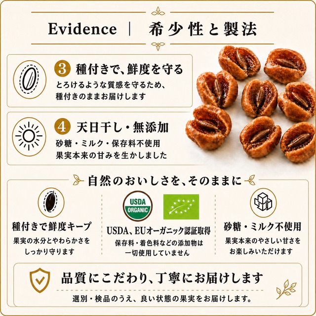 【送料込み・定期便２袋｜１カ月ごと】まるでキャラメルのような満足感 ｜自然な甘さで満たされる『ふっくらとろり7DATES』〔USDA・EUオーガニック認証取得〕