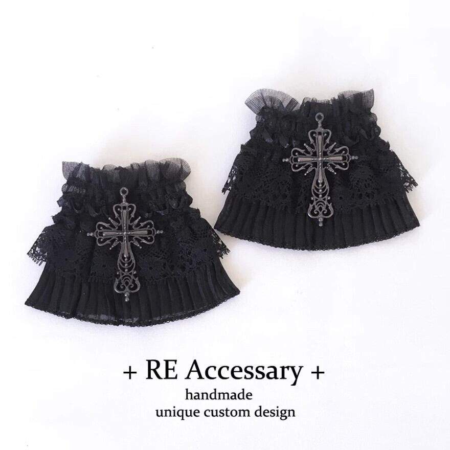 ハンドメイド ロリィタ ブラウススカートセット