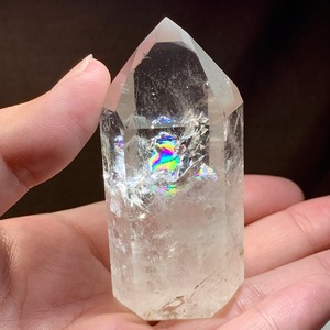 3.トカンティンス州産・アイリス水晶ポイント