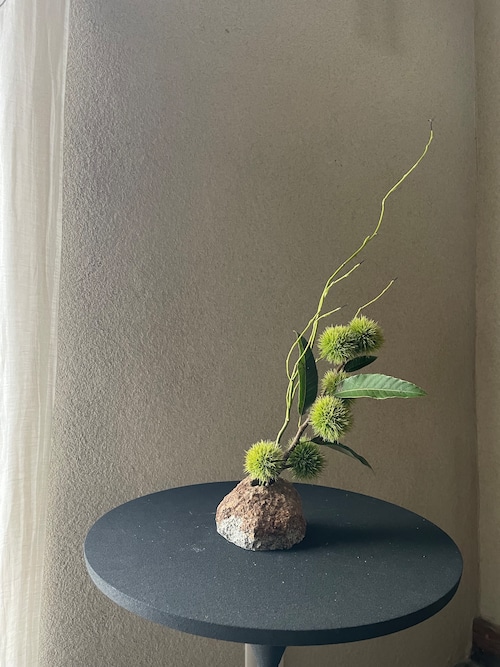 石の花器・枝ものセット