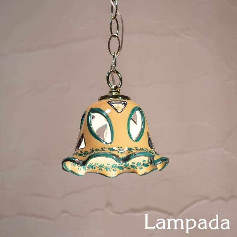 〔新洋電気〕XSR35-18 スペイン 陶器ペンダントライト