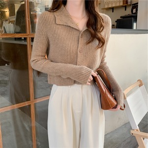 ショットポロカーディガン　A01483