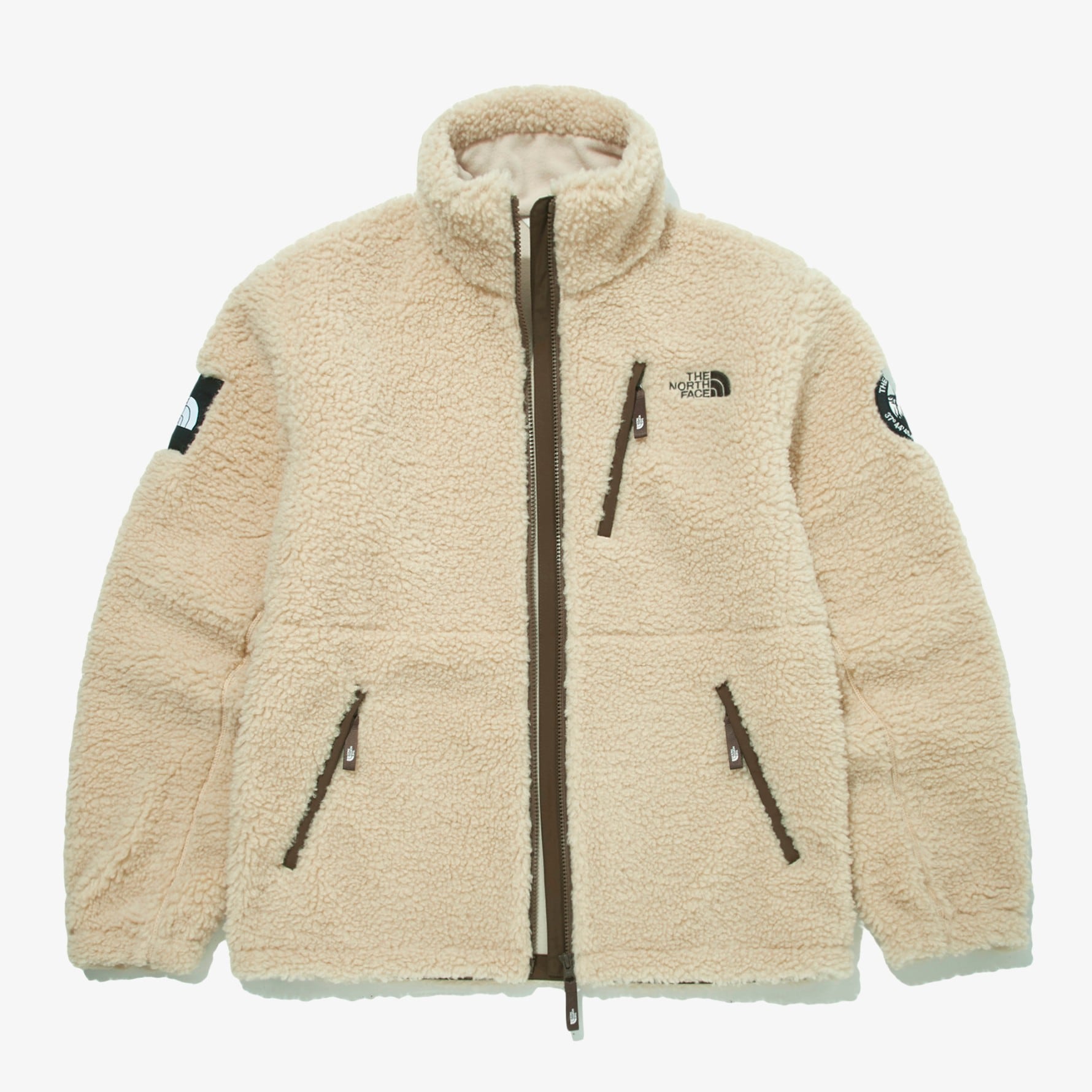 THE NORTH FACE ホワイトレーベル RIMO FLEECE JACKET ザノースフェイス リモ フリースジャケット ボア / ベージュ  | garb powered by BASE