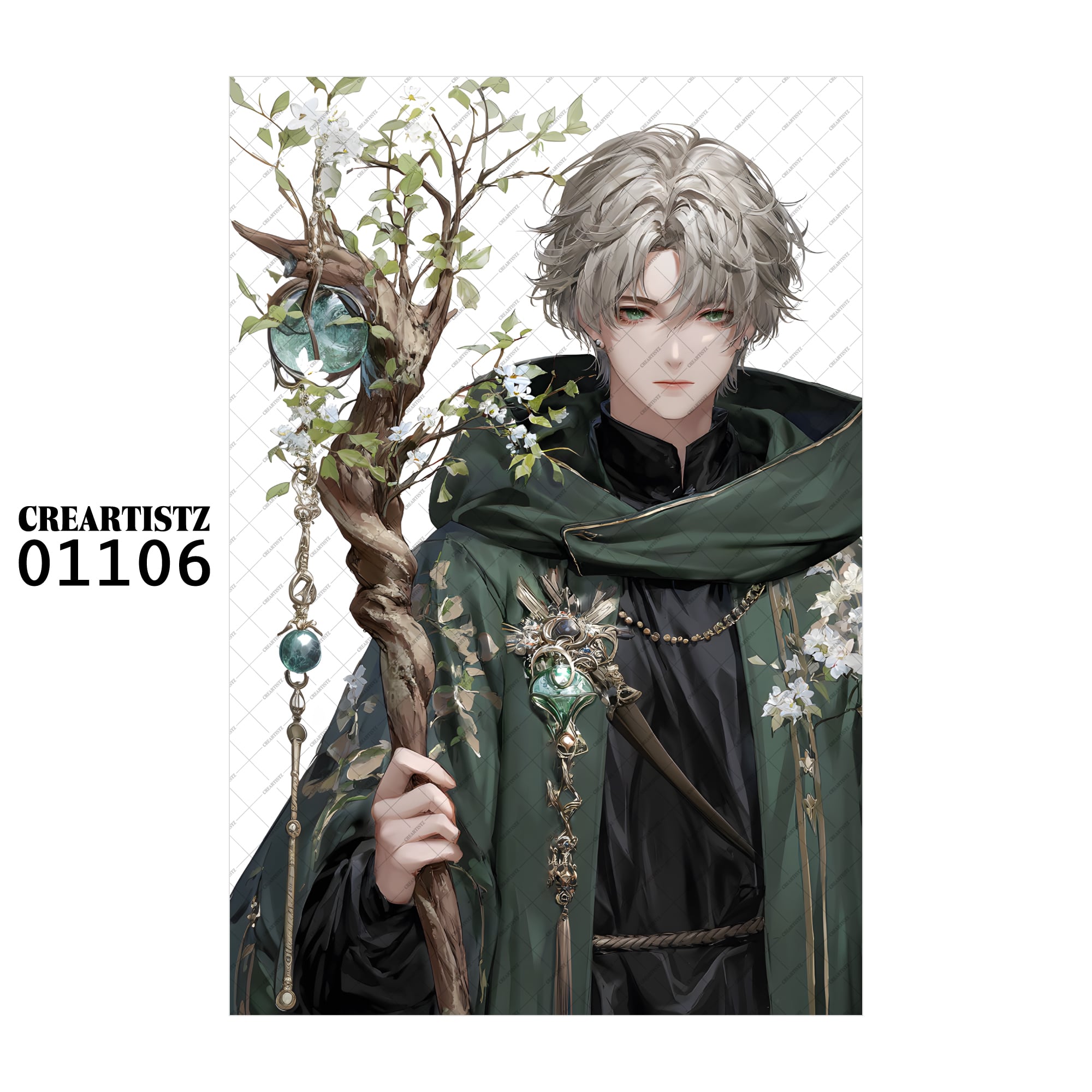 01106 ボーイ クール オリジナル ペーパー/ステッカー 4枚セット CREARTISTZ