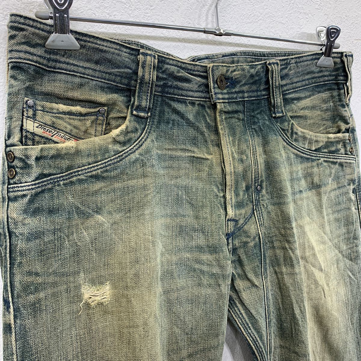 US Vintage DIESEL ディーゼル ボタンフライ フェード パンドラタグ D 