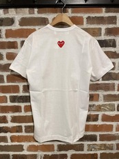 【PLAY COMME des GARCONS】T340 バック赤エンブレムTEE