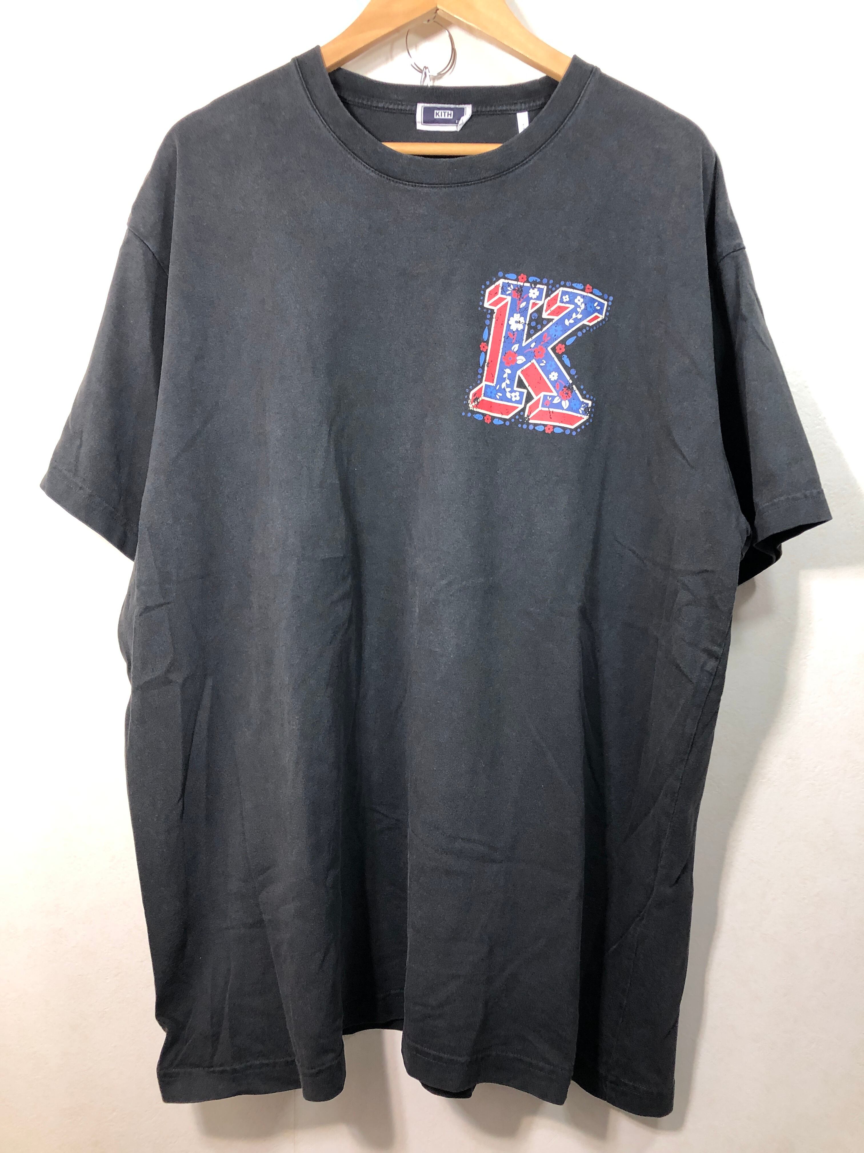 510592○ KITH ニードルポイント ヴィンテージ Tシャツ XXL キス 23  