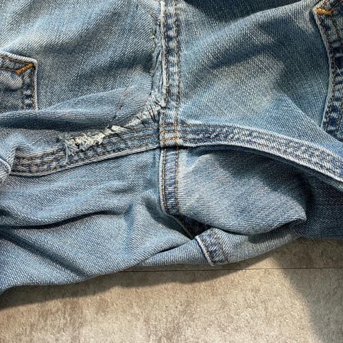 20s メキシコ製 デニム ダブルニー Carhartt 31×30 詳細写真7