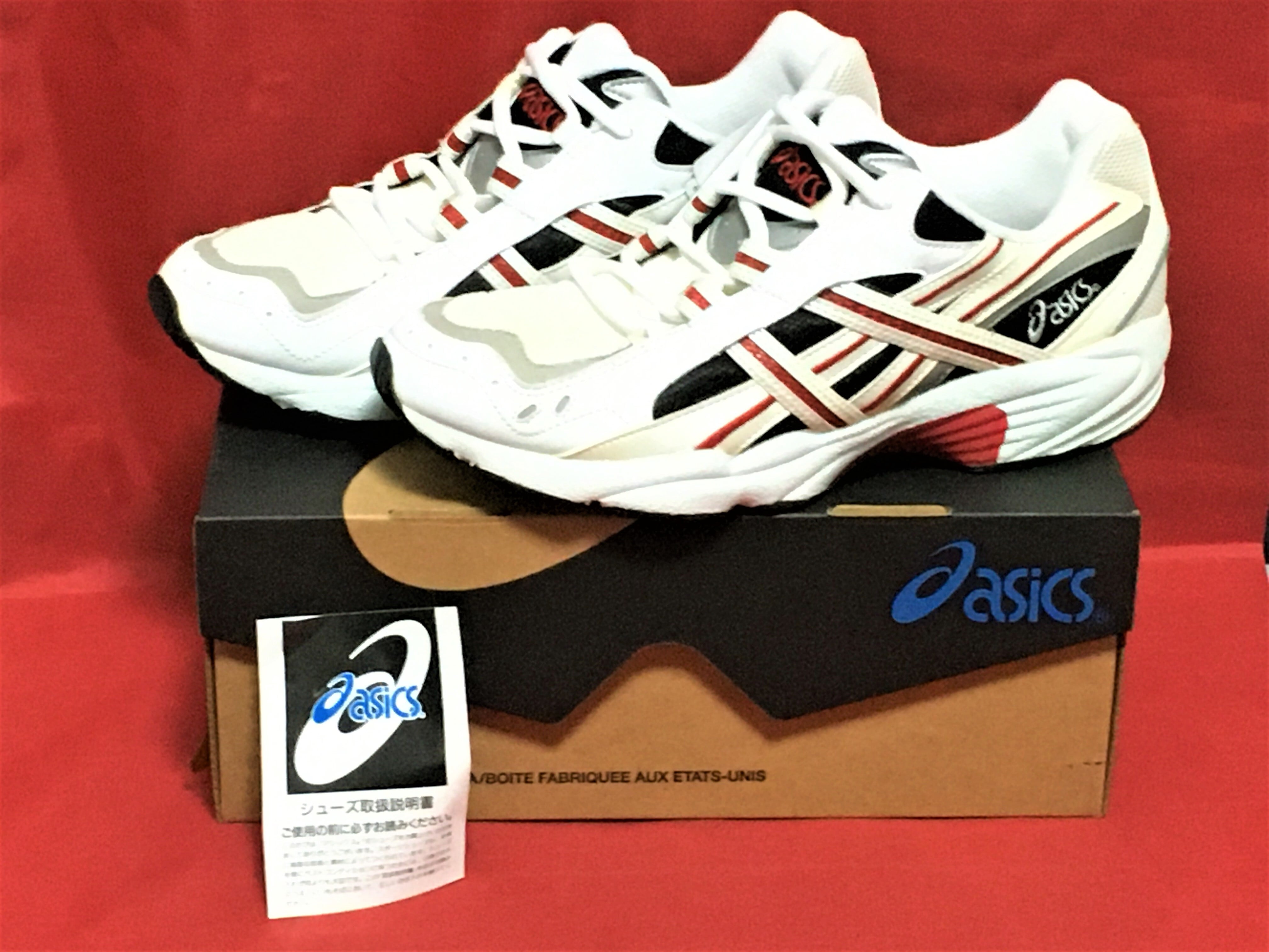 ASICS（アシックス）GEL-TARTHER DS（アシックス ゲル ターサー） TJG662 白/赤/黒 27cm⓬ | freestars