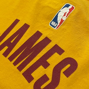 【adidas】NBA  クリーブランド・キャバリアーズ Tシャツ XL CAVS バスケ ロゴ ナンバリング アディダス us古着 アメリカ古着