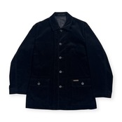 CROCODILE クロコダイル コーデュロイ ジャケット M/ブラック メンズ