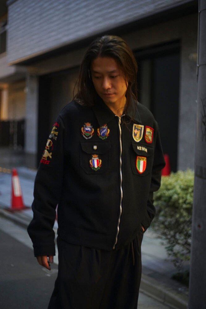 【Special】1988年 US.NAVY TOUR JACKET スーベニア USNAVY] Vintage Souvenir Tour Jacket [1981s] [USS Harlan County