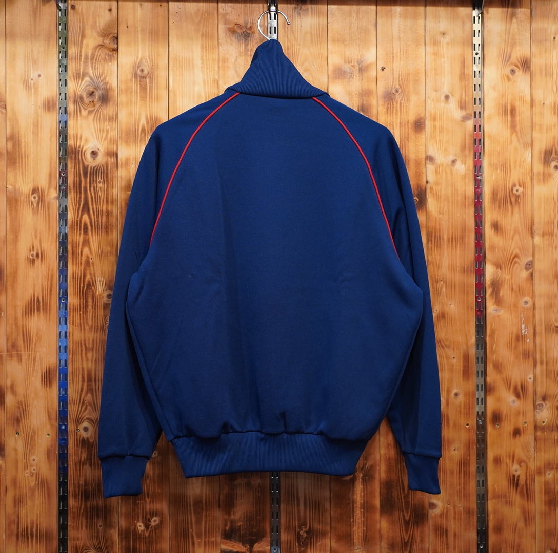 70s adidas トラックジャケット 西ドイツ製 ジャージ M/ ネイビー