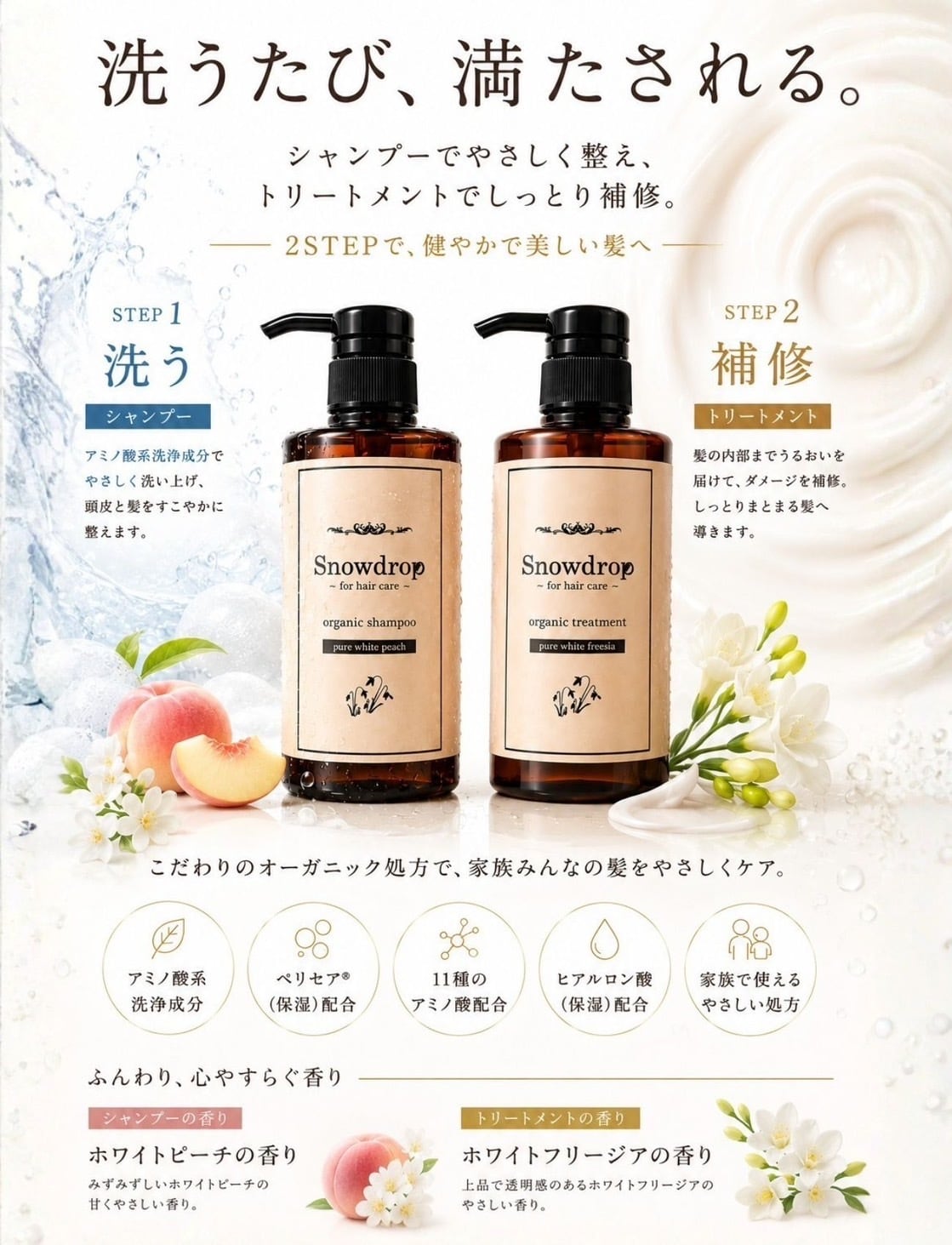 100mlお試しサイズ】SDオーガニックシャンプートリートメント 100ml